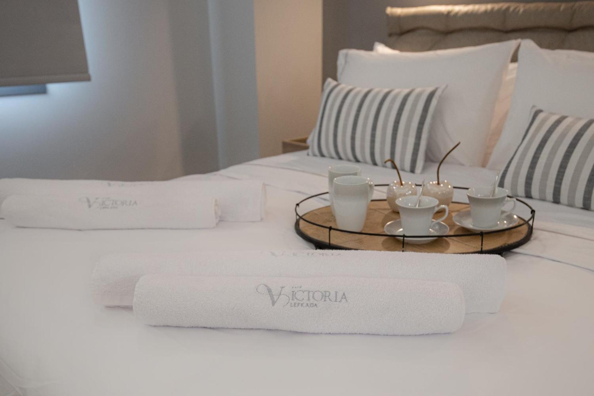 The Victoria Lefkada Aparthotel Bagian luar foto