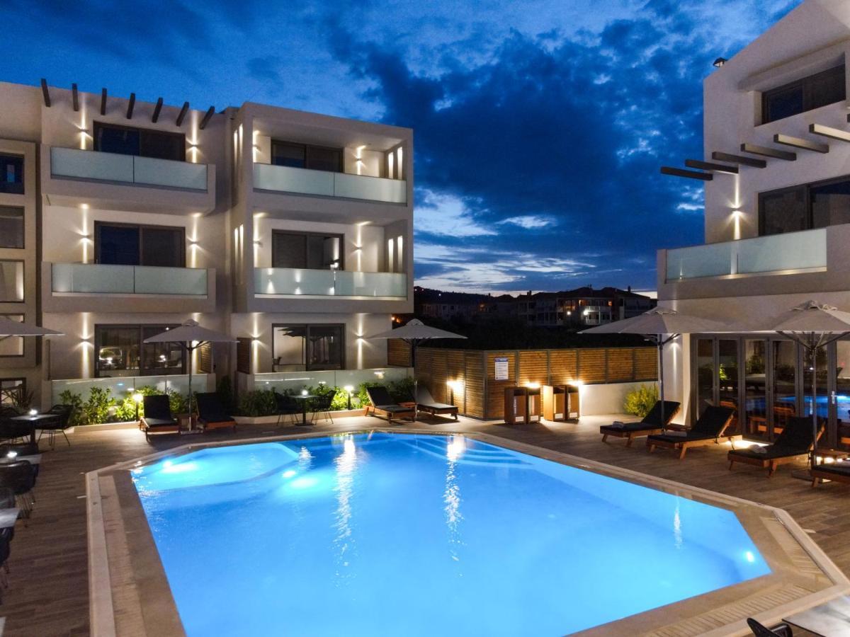 The Victoria Lefkada Aparthotel Bagian luar foto