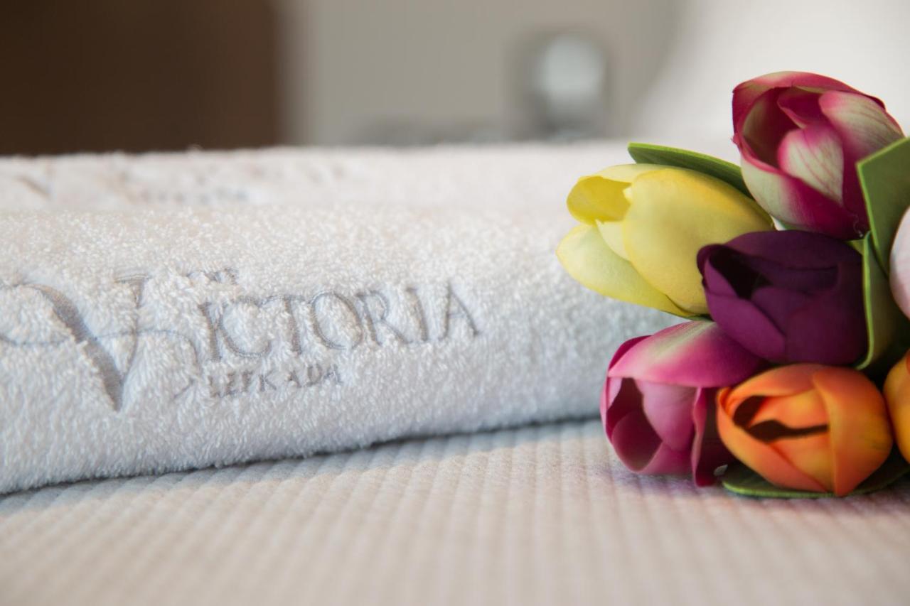 The Victoria Lefkada Aparthotel Bagian luar foto
